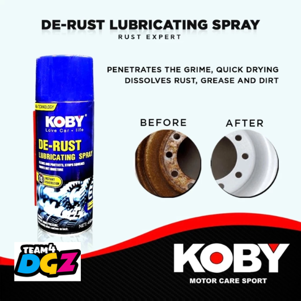 Koby De-Rust Lubricating Spray