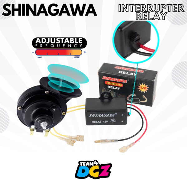 SHINIGAWA Interupter Horn + Relay