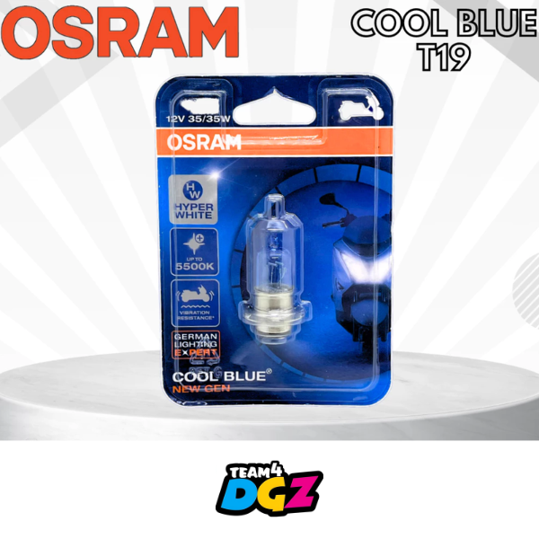 OSRAM Motorcycle Halogen Bulb Blue