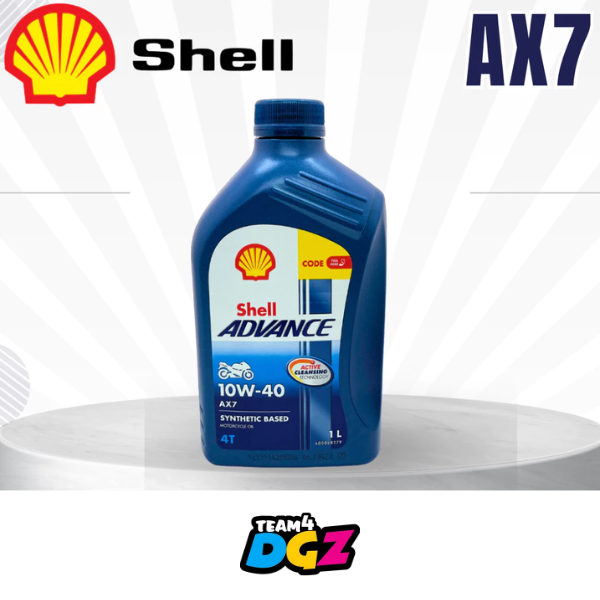 Shell Advance AX7 10W-40 Synthetic 1L