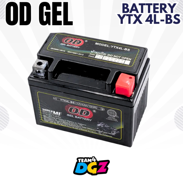 OD Battery Motorcycle YTX4L-BS